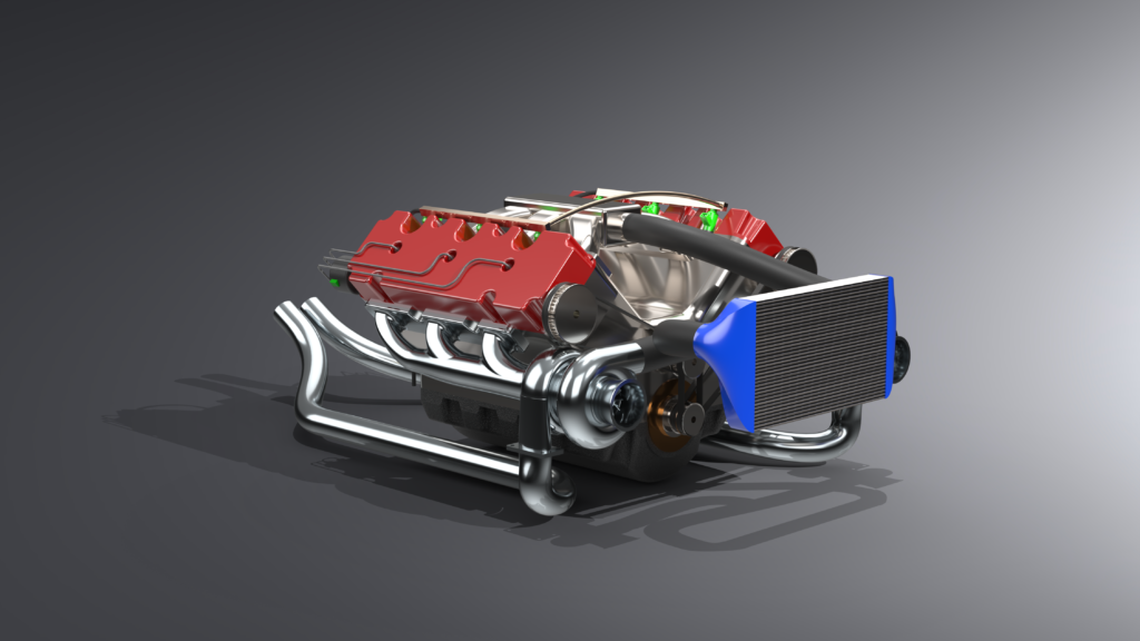 gray main engine v6 tt project schwartz